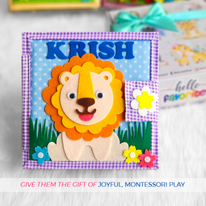 Personalized Montessori Educational Kids & Toddler Activities - (Owl)